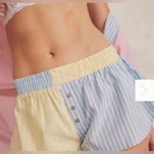 FREE PEOPLE PJ SHORTS